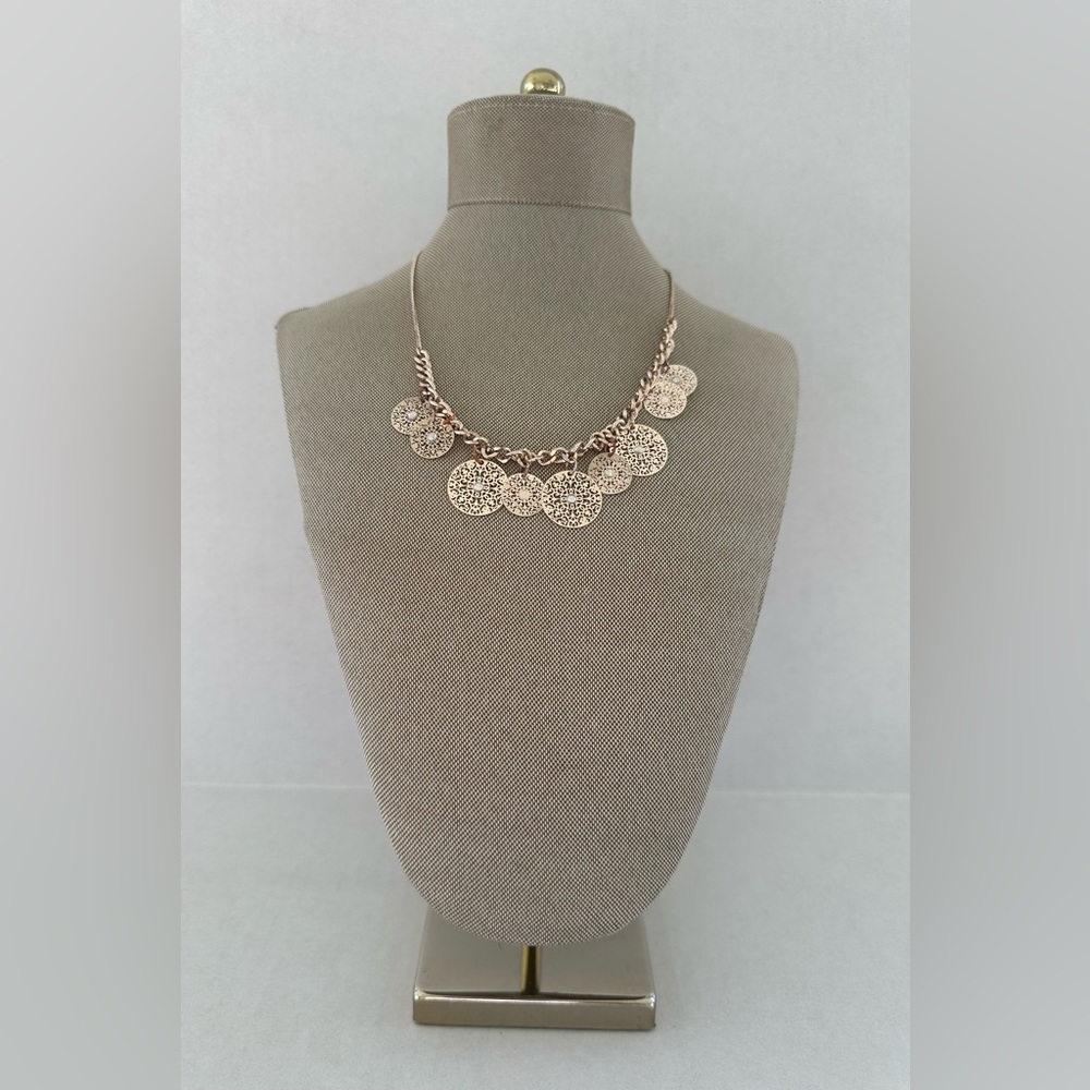 Beautiful Gold Statement Necklace